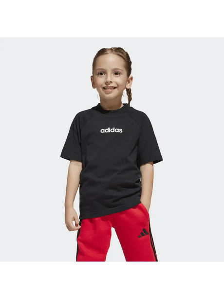 T-shirt Adidas Unisex Bambino - Nero