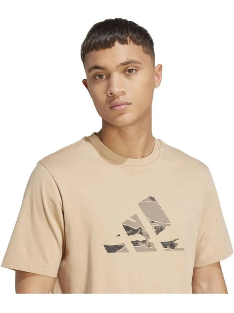 T-shirt Adidas Uomo - Beige