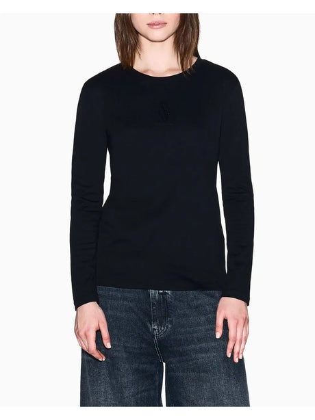 T-shirt Armani Donna - Nero