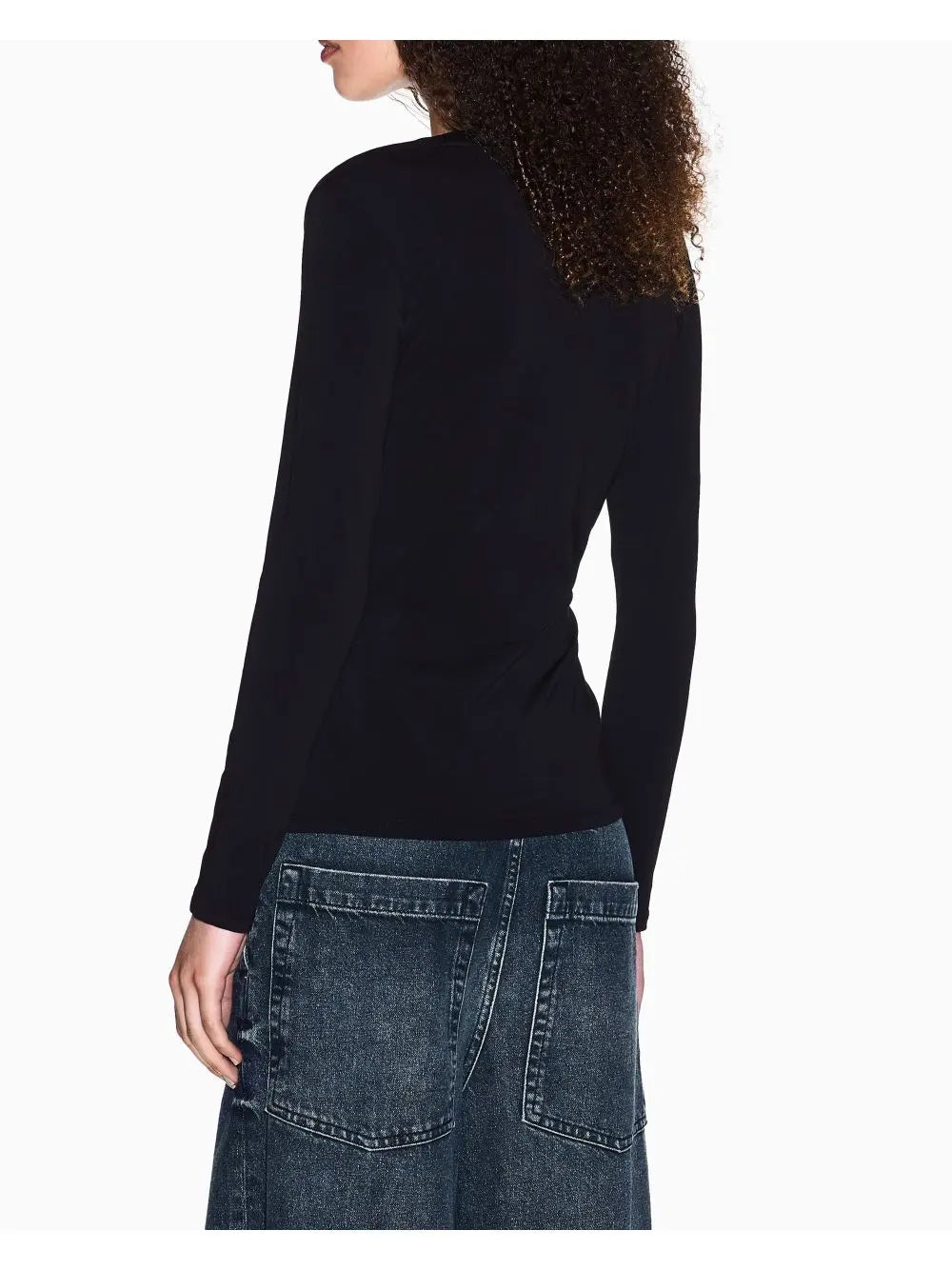T-shirt Armani Donna - Nero