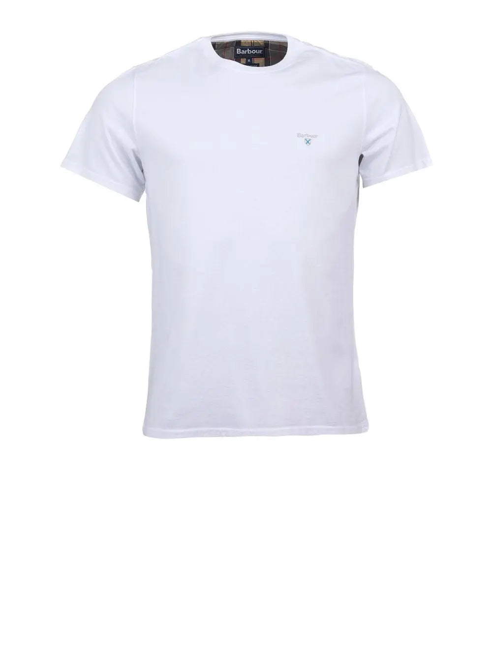 T-shirt Barbour Aboyne tartan Uomo - Bianco