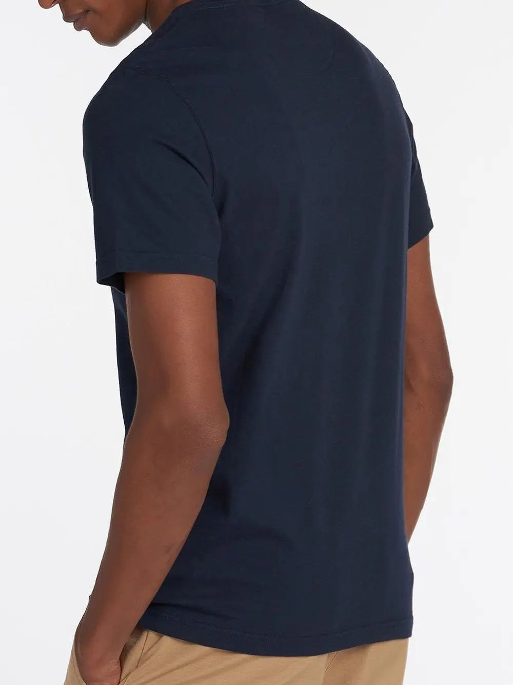 T-shirt Barbour Aboyne tartan Uomo - Blu