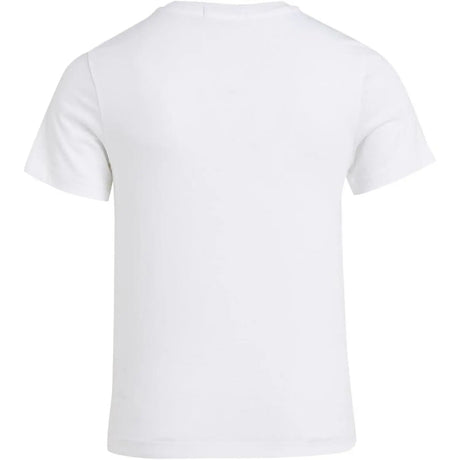 T-shirt CALVIN KLEIN Bambino CHEST INST. LOGO Bianco CALVIN KLEIN  Angolo dello Sport