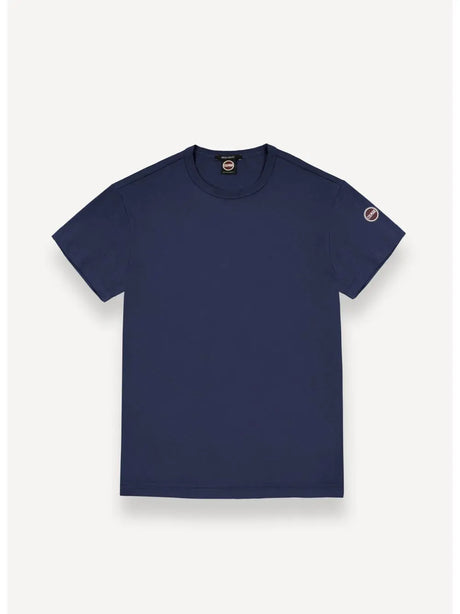 T-shirt Colmar logata in cotone Uomo - Navy
