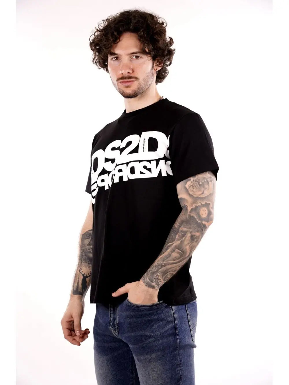 T-shirt Ds2 Uomo - Nero