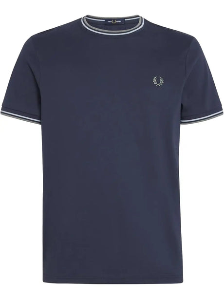 T-shirt Fred Perry Uomo - Blu