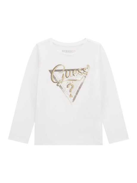 T-shirt Guess Bambina - Bianco