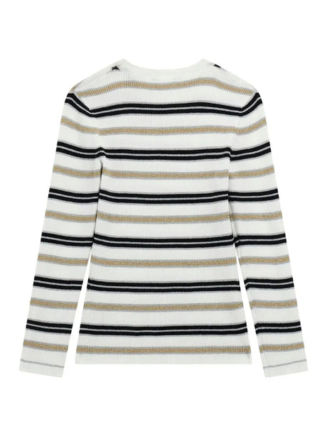 T-shirt Guess Bambina - Bianco e Nero