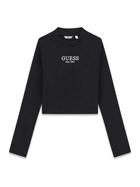 T-shirt Guess Bambina - Nero