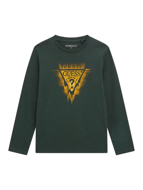 T-shirt Guess Bambino - Verde