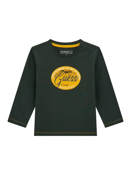 T-shirt Guess Bambino - Verde