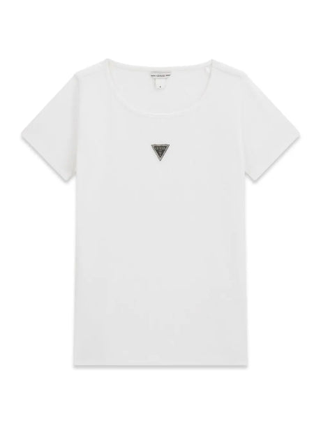T-shirt Guess KNIT MINIME Bambina - Bianco