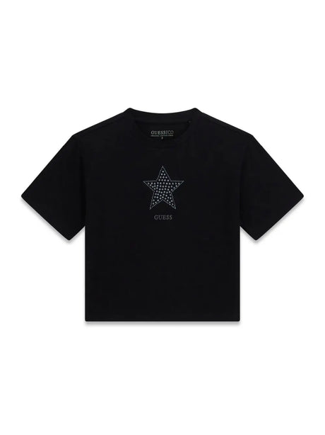 T-shirt Guess MIDI Bambina - Nero