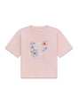 T-shirt Guess MIDI con logo stampato Bambina - Rosa