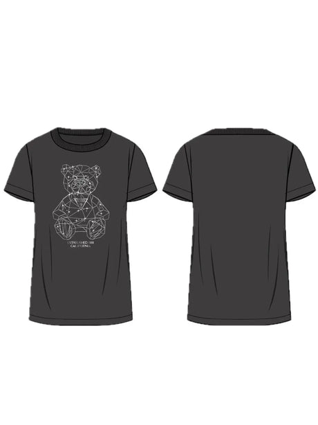 T-shirt Guess MINIME Bambina - Nero