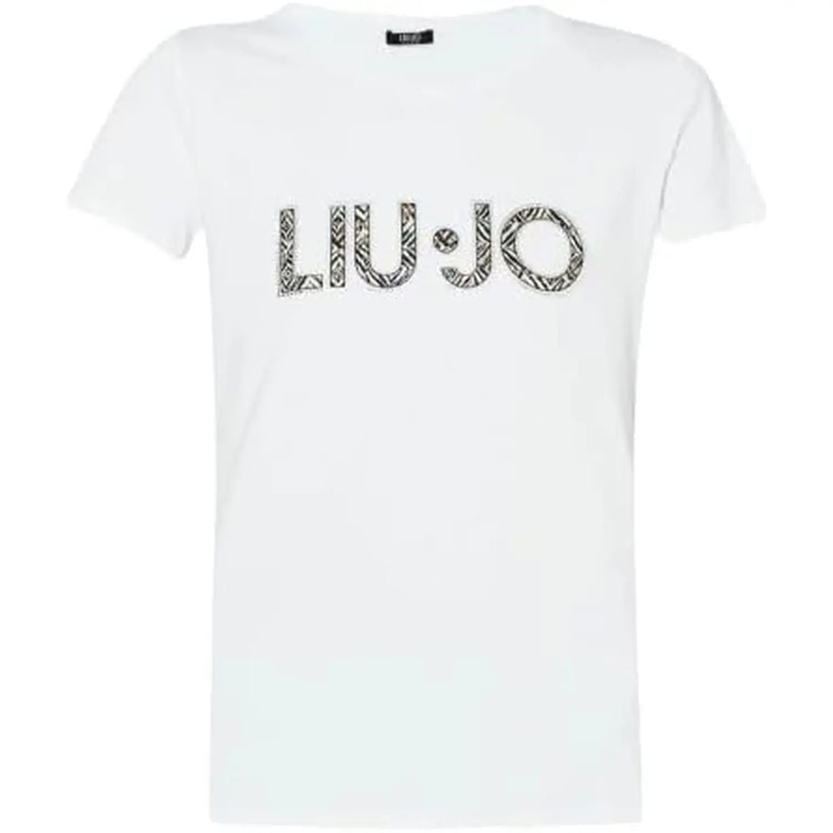 T-shirt LIU JO Donna BASICA M/C Bianco LIU JO  Angolo dello Sport