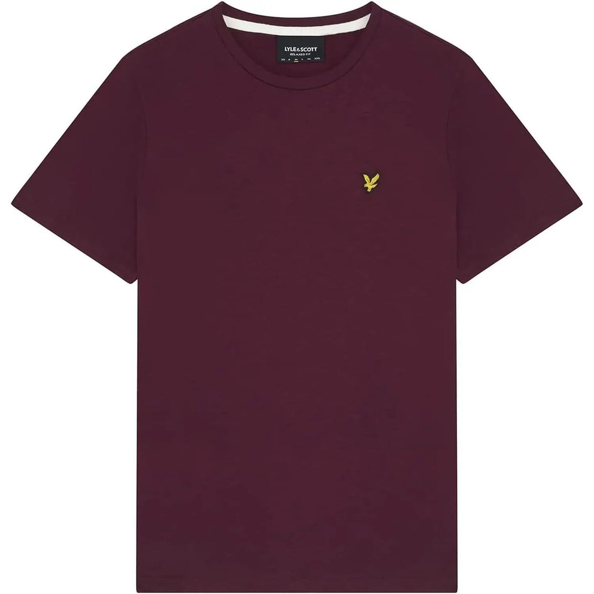 T-shirt LYLE & SCOTT Uomo SLUB Bordeaux
