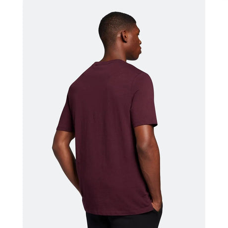 T-shirt LYLE & SCOTT Uomo SLUB Bordeaux
