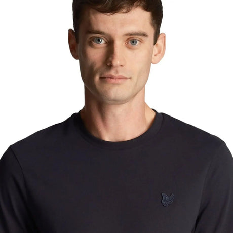 T-shirt LYLE & SCOTT Uomo TONAL EAGLE Blu