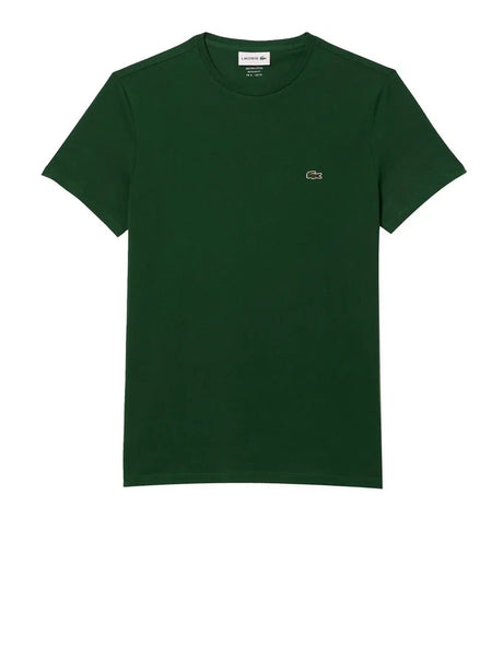 T-shirt Lacoste in cotone Pima Uomo - Verde