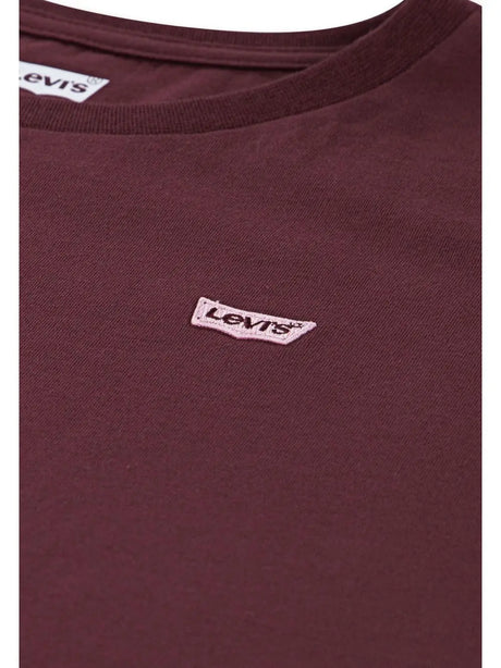 T-shirt Levi's Bambina - Bordeaux
