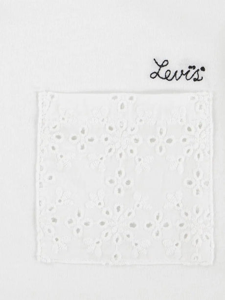 T-shirt Levisjr Bambina - Bianco