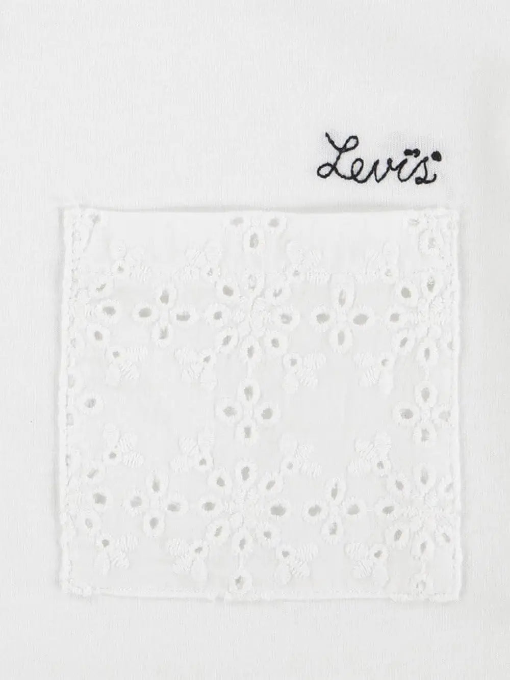 T-shirt Levisjr Bambina - Bianco