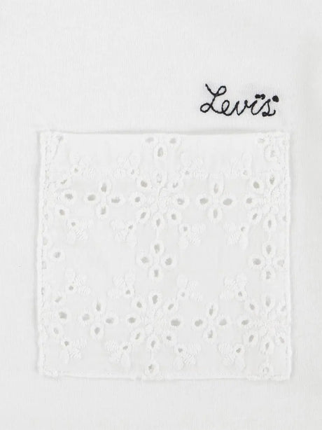 T-shirt Levisjr Bambina - Bianco