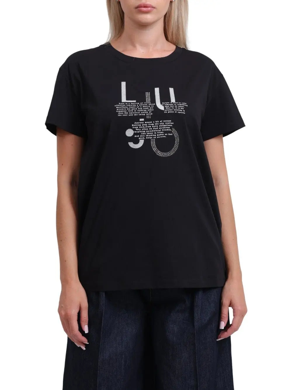 T-shirt Liu Jo Donna - Nero