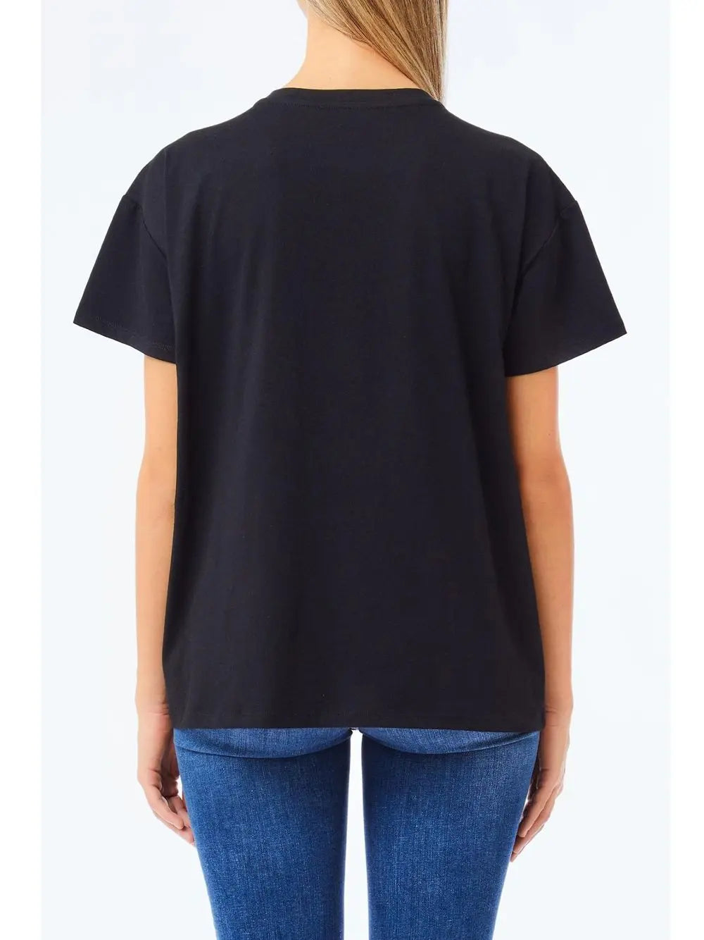T-shirt Liu Jo Ecs T-Shirt Moda M/C Donna - Nero