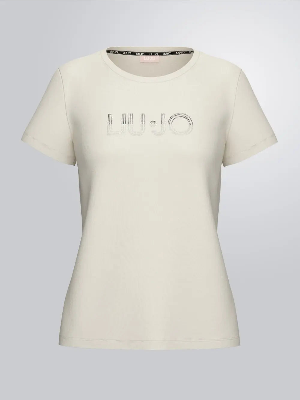 T-shirt Liu Jo con strass Donna - Bianco