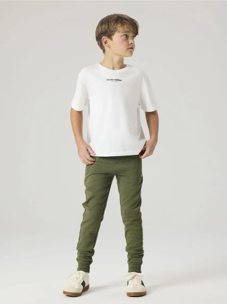 T-shirt Name It BRODY SS NREG NOOS Bambino - Bianco