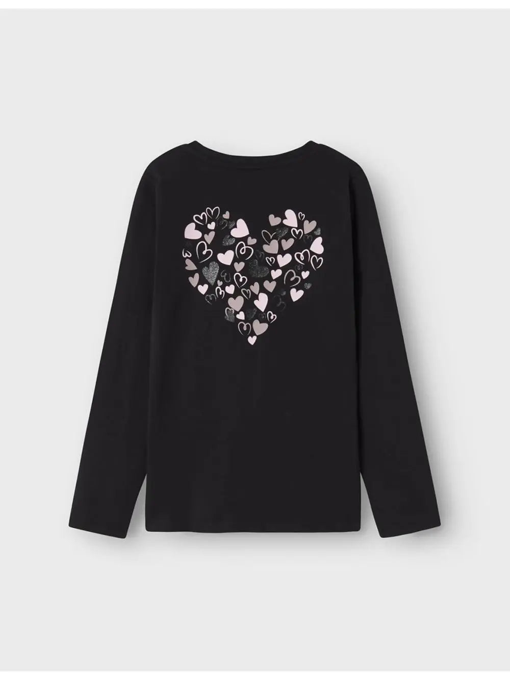 T-shirt Name It Bambina - Nero