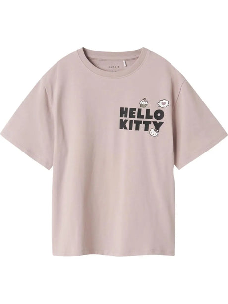T-shirt Name It Bambina - Viola