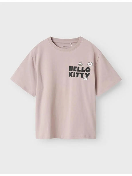T-shirt Name It Bambina - Viola