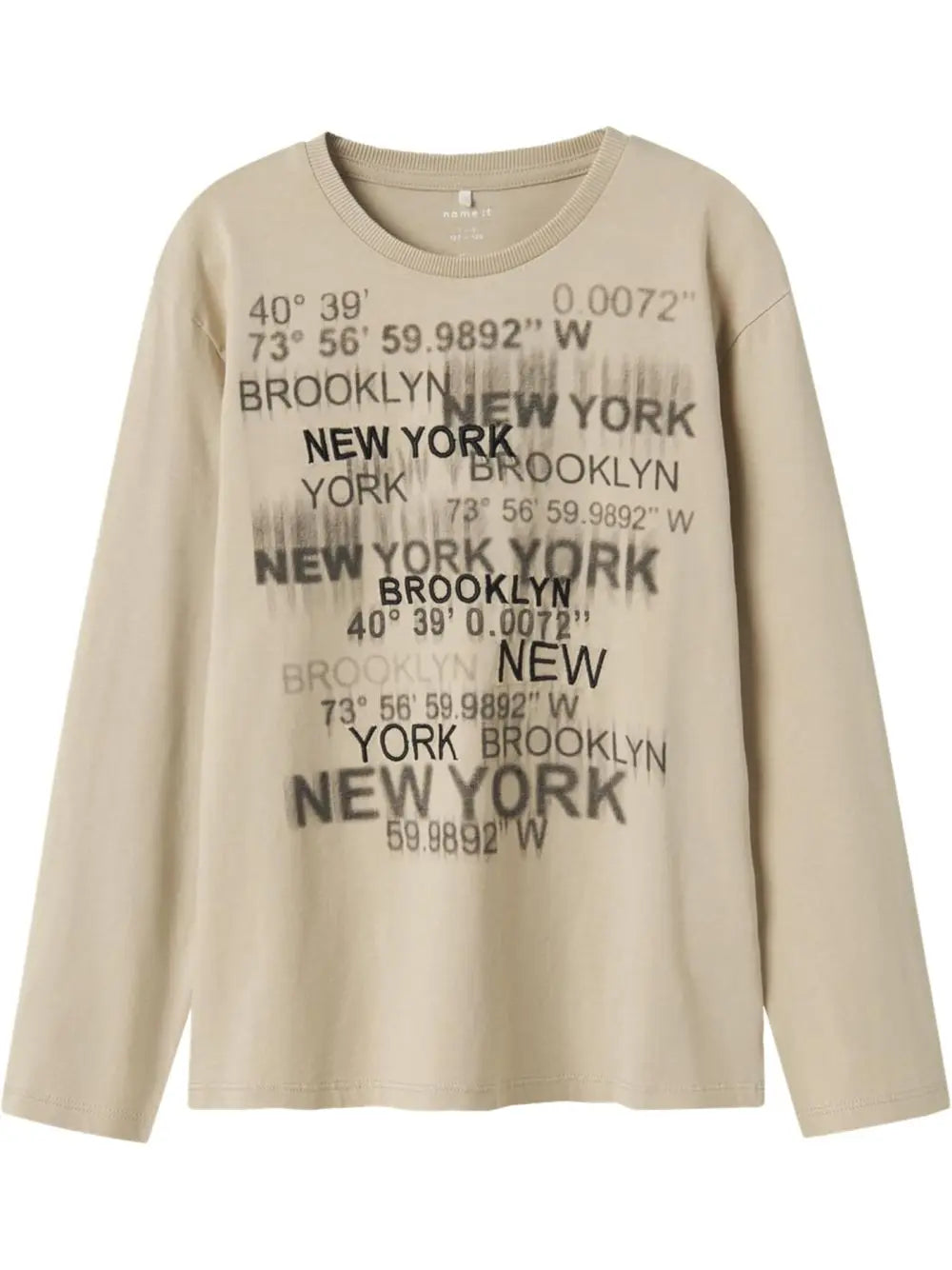 T-shirt Name It Bambino - Beige