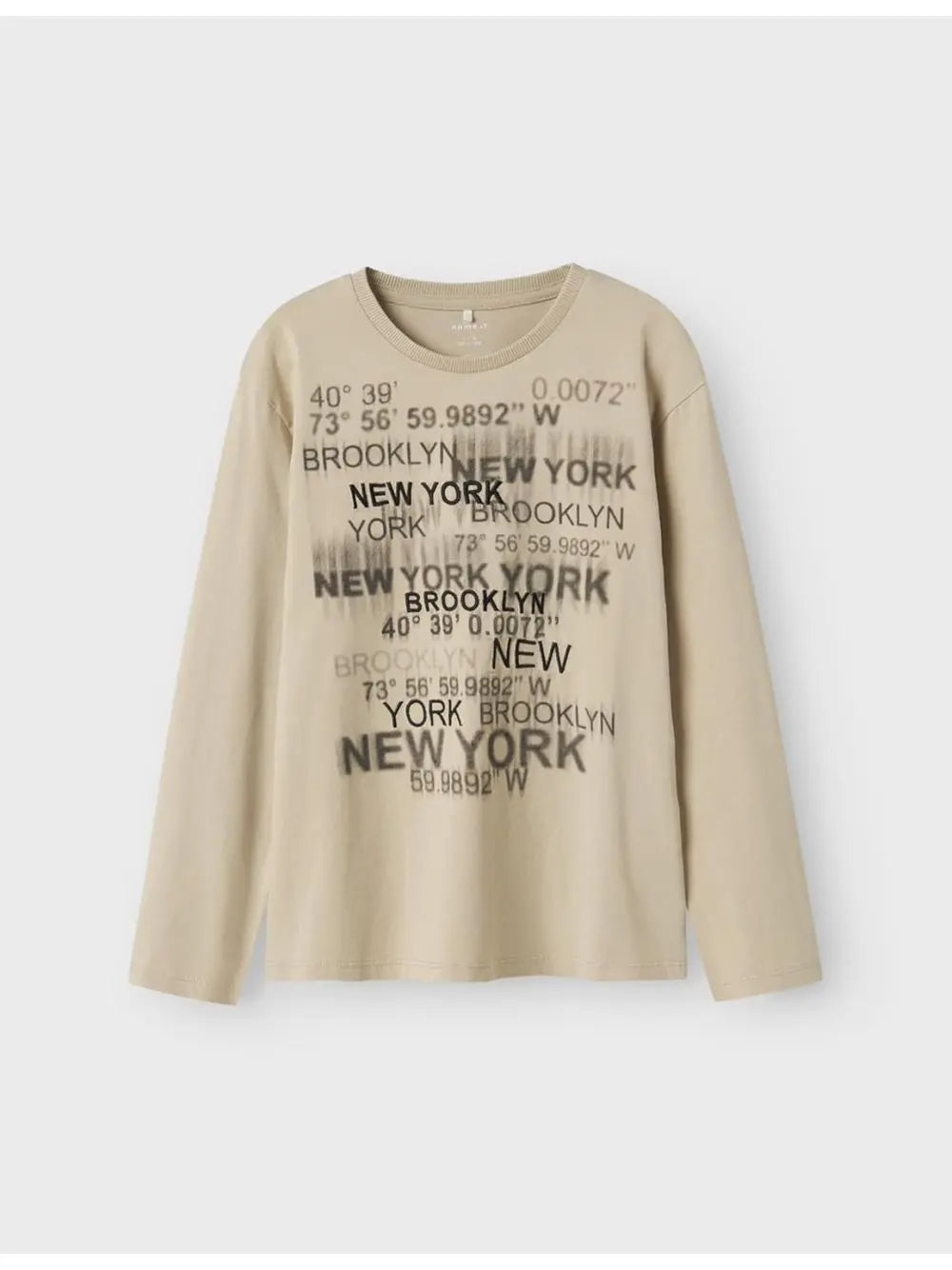 T-shirt Name It Bambino - Beige