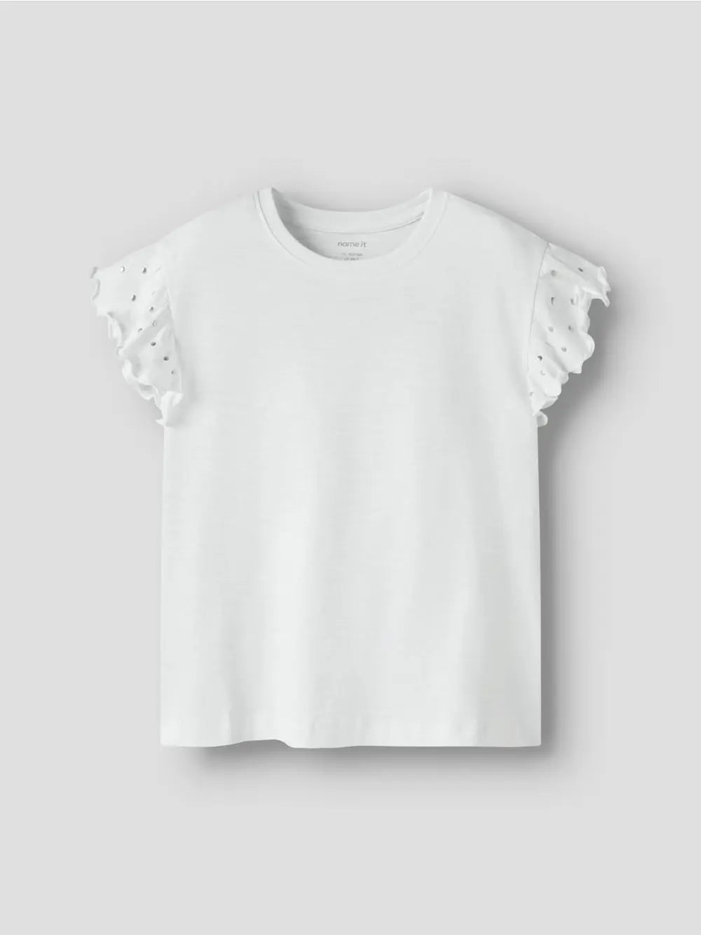 T-shirt Name It DARA SS NREG Bambina - Bianco