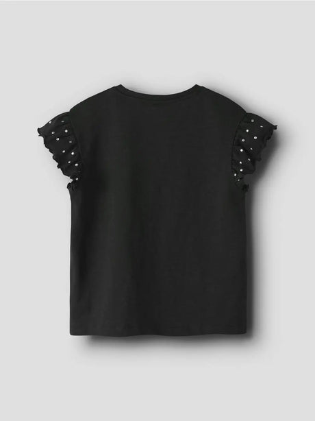 T-shirt Name It DARA SS NREG Bambina - Nero