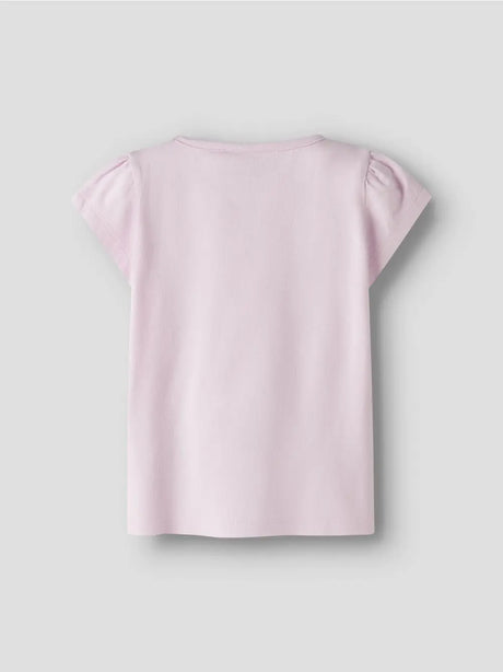 T-shirt Name It FUBA STITCH SS BOX NOOS WDI Bambina - Rosa