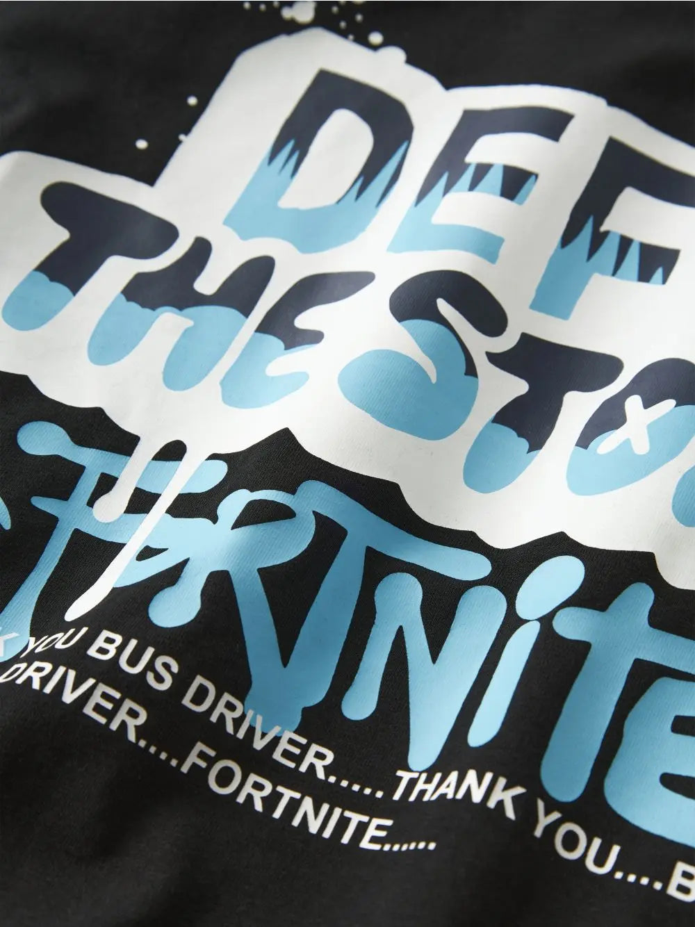 T-shirt Name It MOD FORTNITE SS NREG BOX NOOS BFU Bambino - Nero