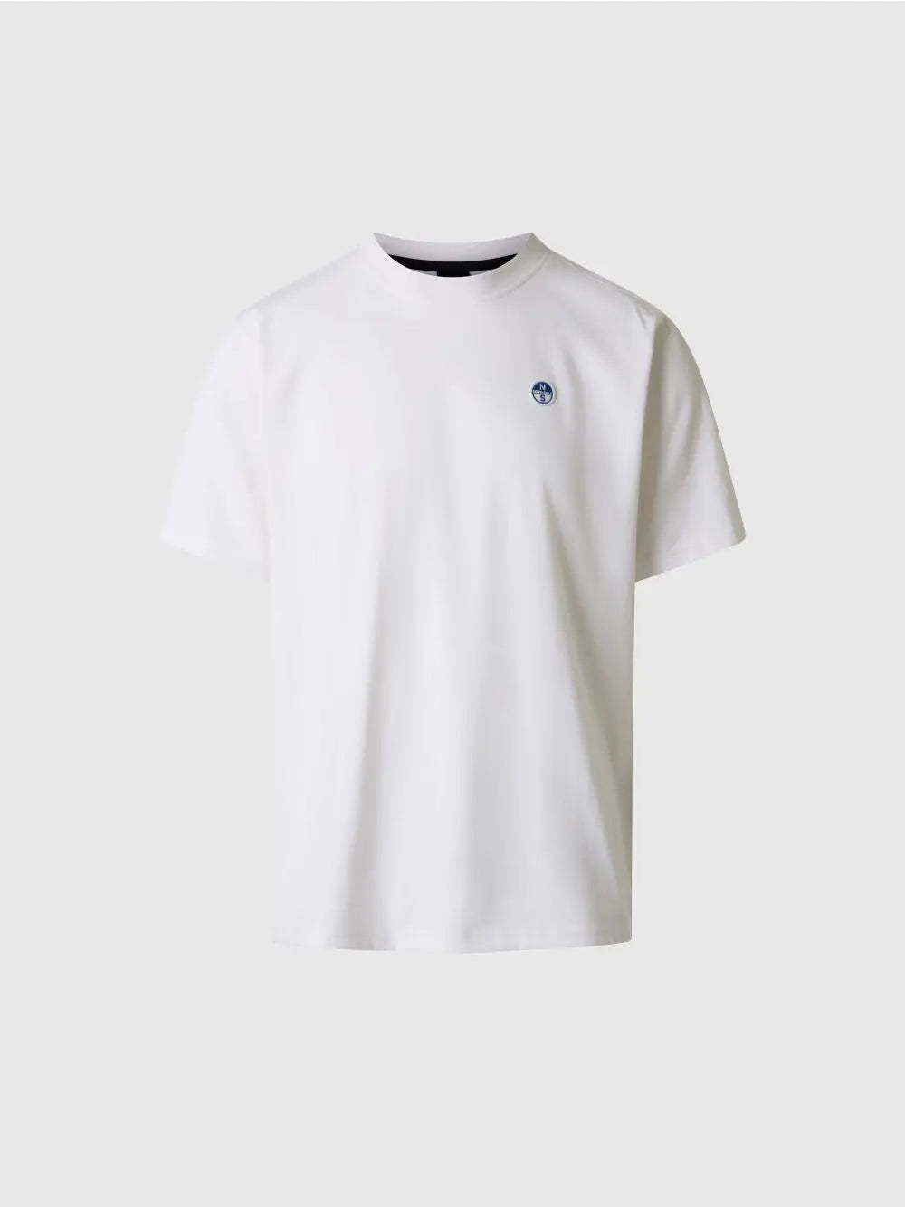 T-shirt North Sails con patch logata Uomo - Bianco