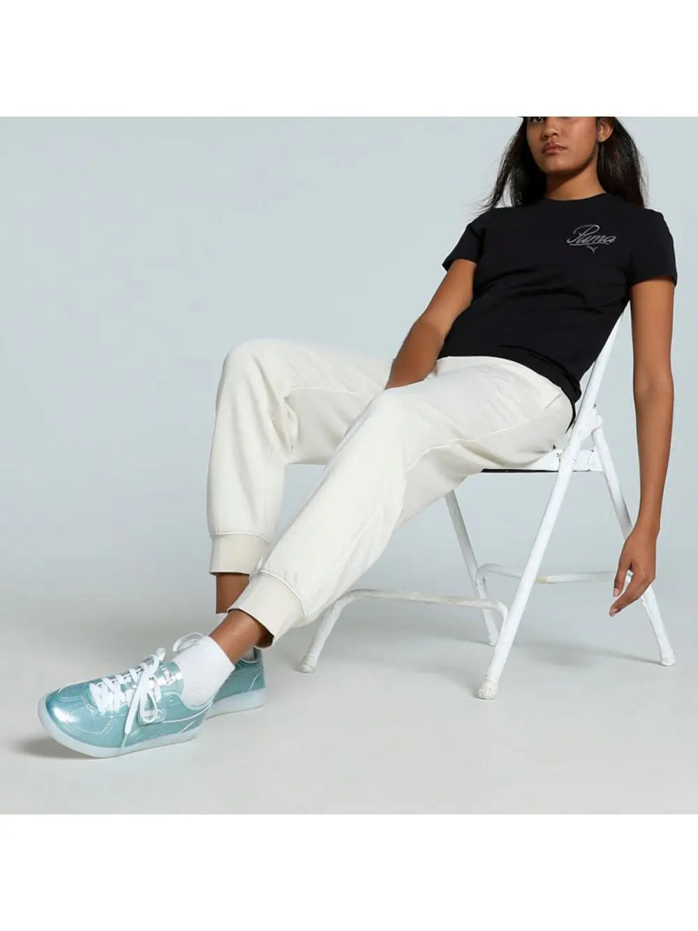 T-shirt Puma Donna - Nero