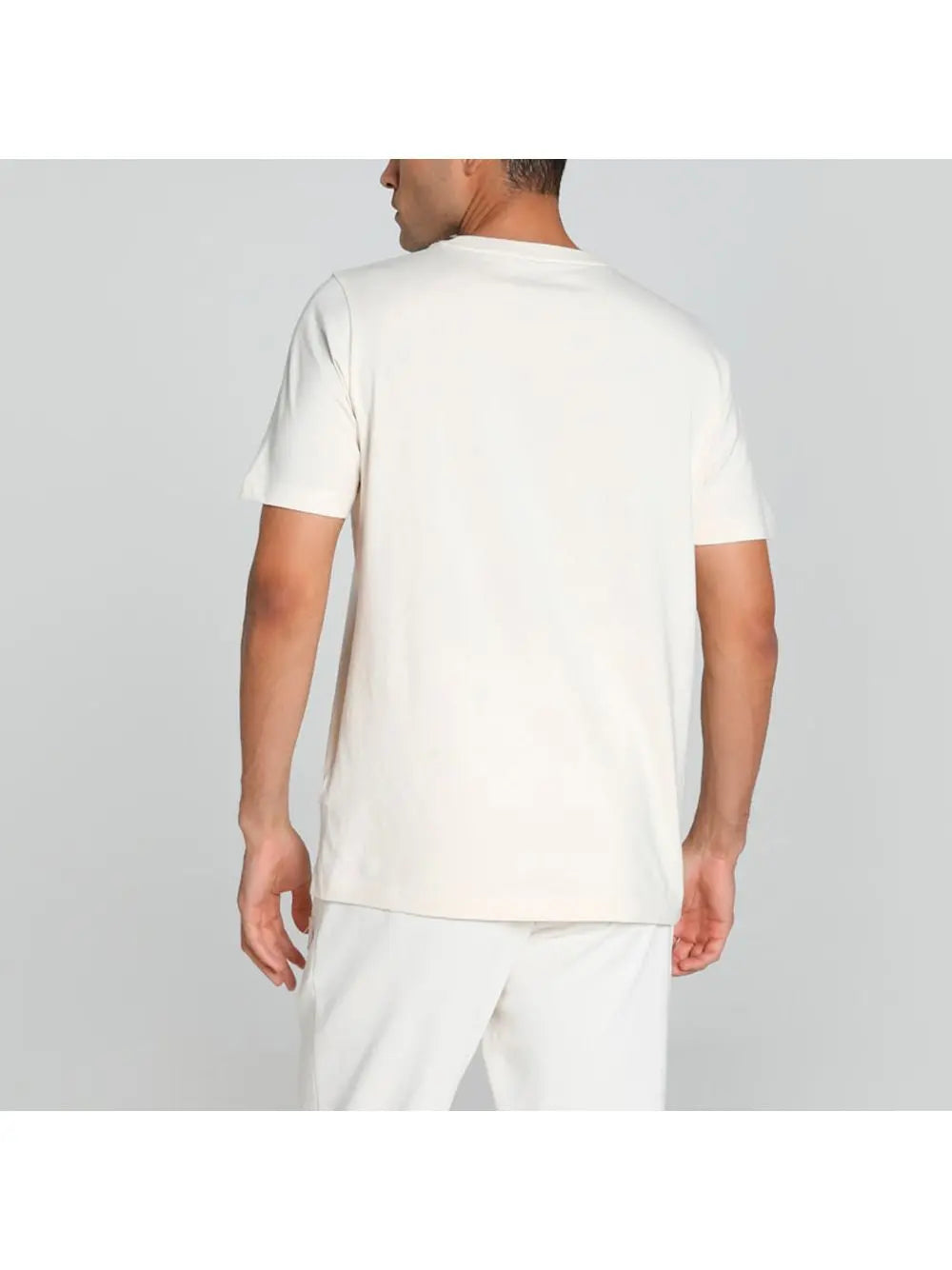 T-shirt Puma Essentials Elevated Uomo - Avorio