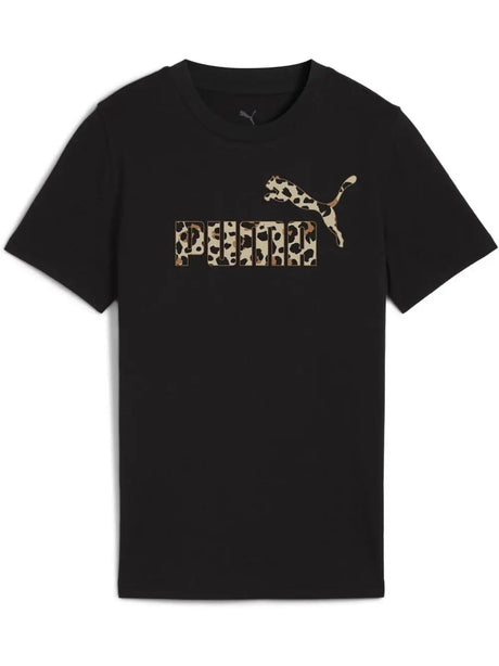 T-shirt Puma Unisex Bambino - Nero