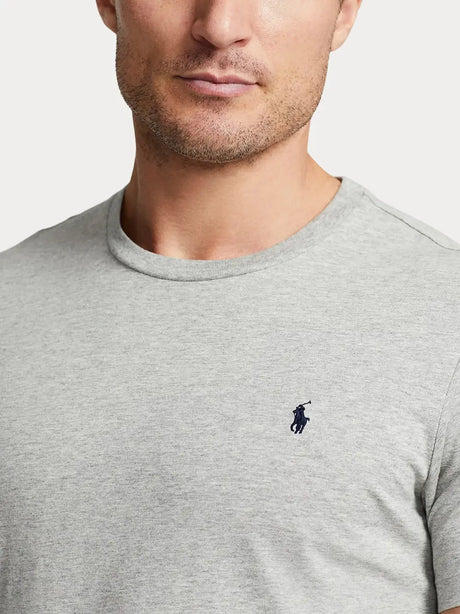 T-shirt Ralph Lauren S/S Crew-Sleep-Top Uomo - Grigio