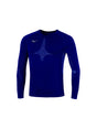 T-shirt Sportiva Mizuno TEAM LONG SLEEVE UNDERWEAR Uomo - Navy