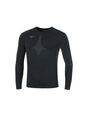 T-shirt Sportiva Mizuno TEAM LONG SLEEVE UNDERWEAR Uomo - Nero