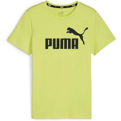T-shirt Sportiva PUMA Bambino ESS LOGO Lime PUMA  Angolo dello Sport
