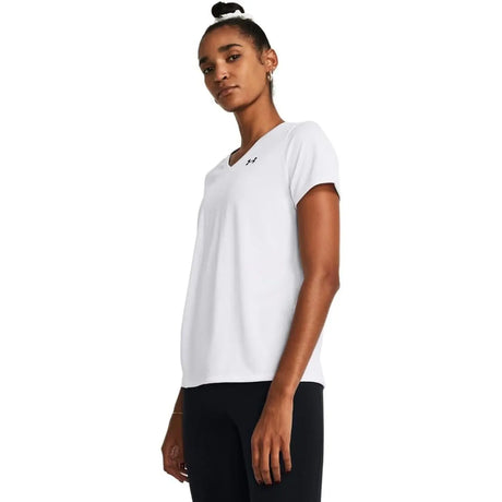 T-shirt Sportiva UNDER ARMOUR Donna TECH Bianco UNDER ARMOUR  Angolo dello Sport